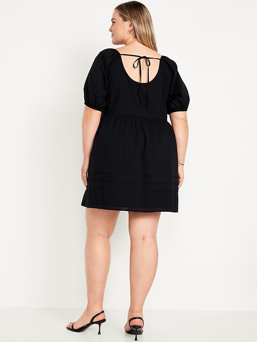 Image number 8 showing, Pleated Mini Swing Dress