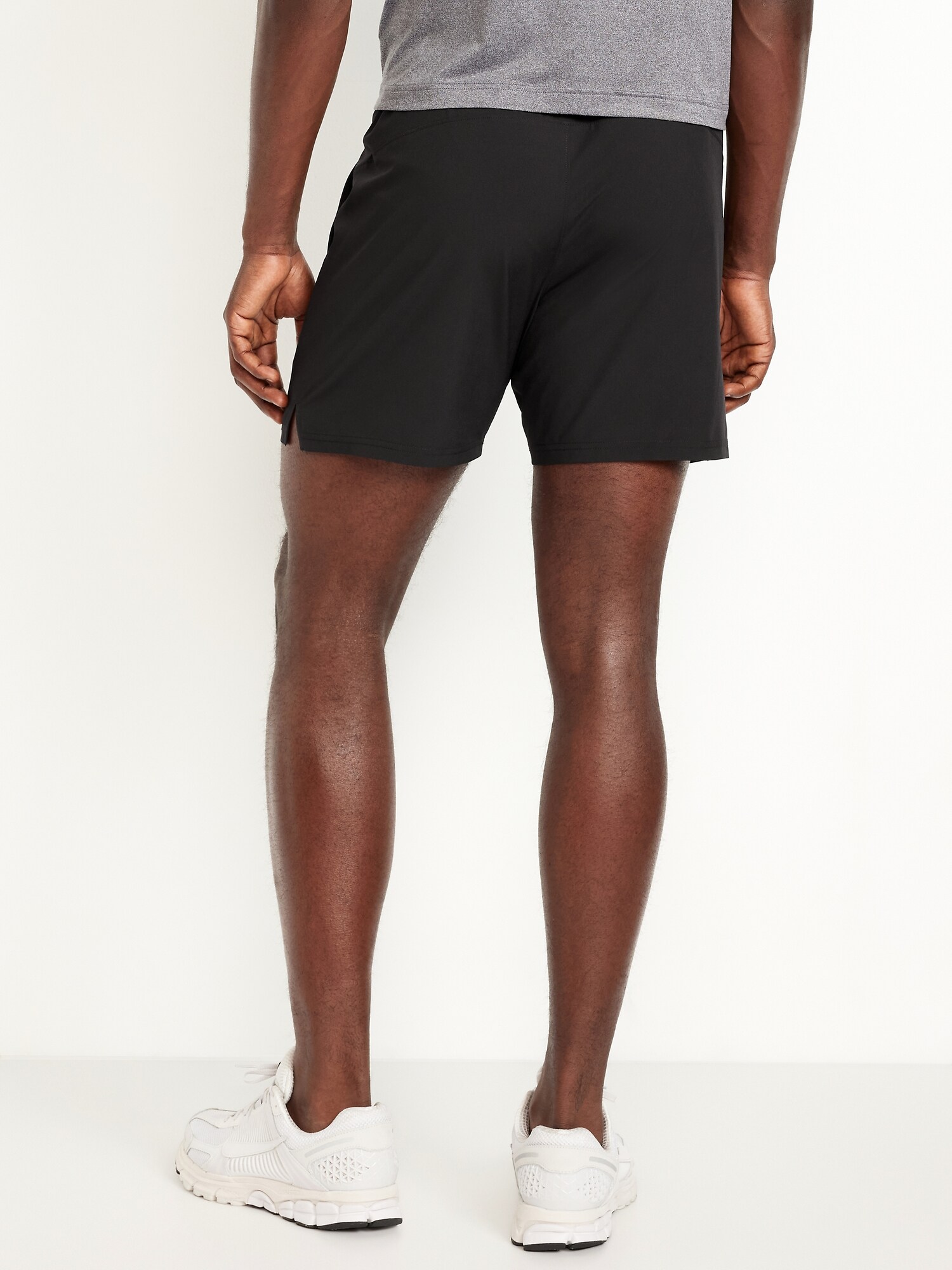 Мужские шорты Old Navy StretchTech Workout Shorts -- 5-inch inseam, цвет: Чёрный — фото 2