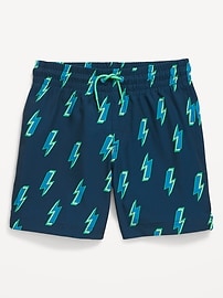 Image number 1 showing, Printed Swim Shorts for Boys