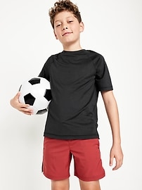Image number 1 showing, Short-Sleeve Go-Dry Cool Performance T-Shirt for Boys