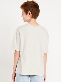 Image number 2 showing, Dynamic Fleece Oversized Pocket T-Shirt for Boys