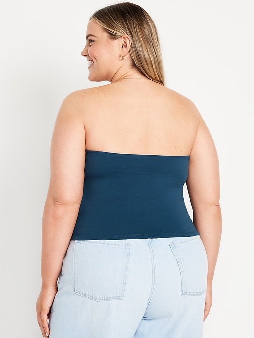 Image number 8 showing, Double-Layer Tube Top