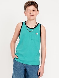 Image number 1 showing, Pocket Tank Top for Boys