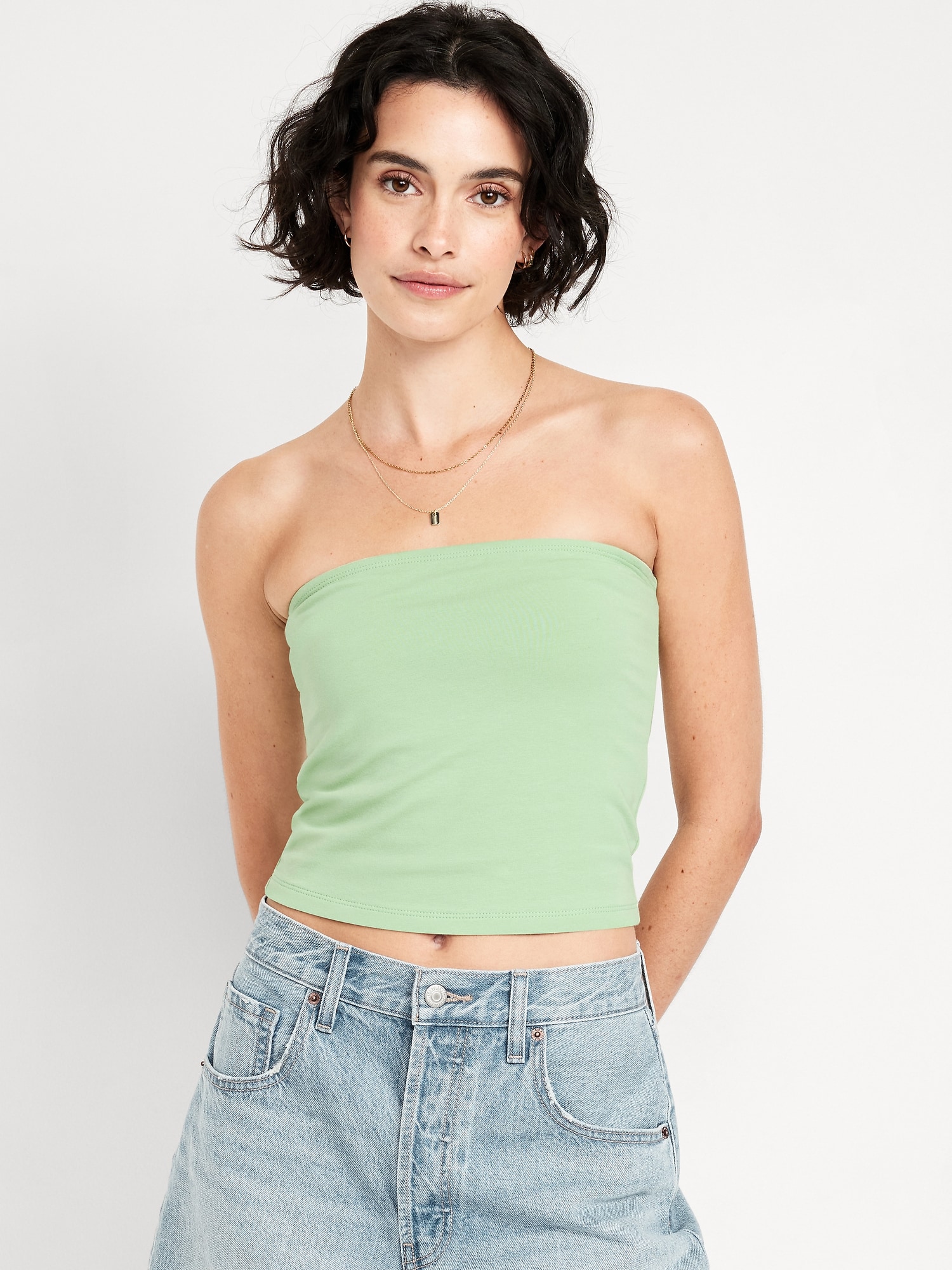 Double-Layer Tube Top
