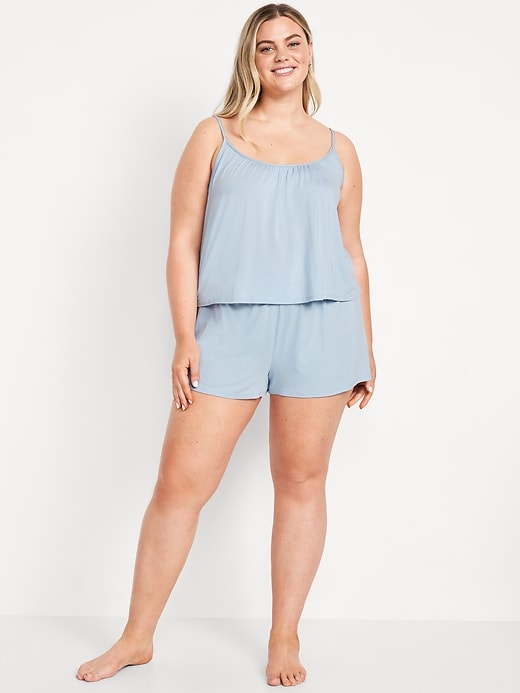 Image number 7 showing, Sunday Sleep Knit Jersey Short Set