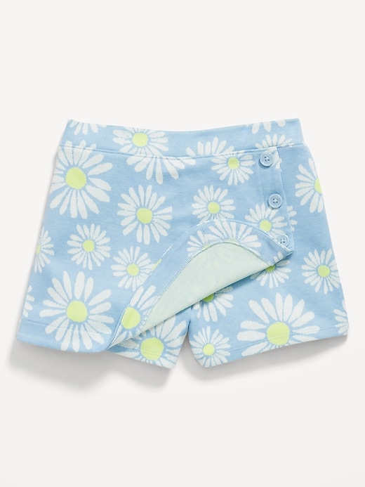 Image number 5 showing, Printed Wrap-Front Jacquard-Knit Skort for Girls