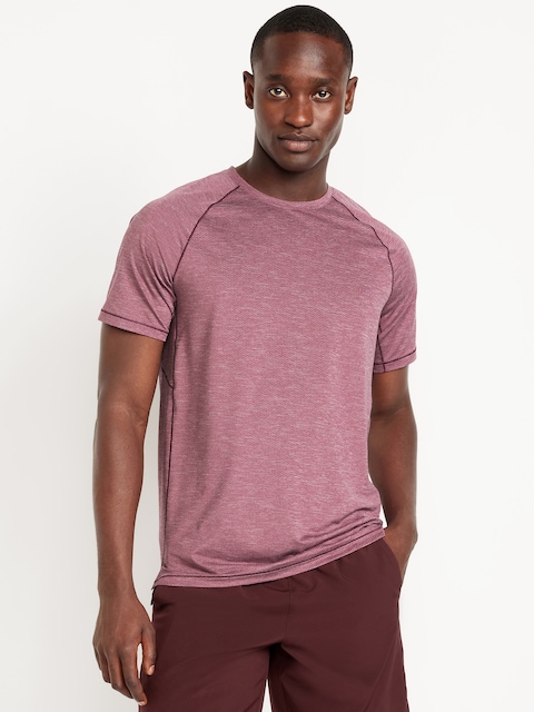 Slim Fit Performance Vent T-Shirt - Magenta Lacquer