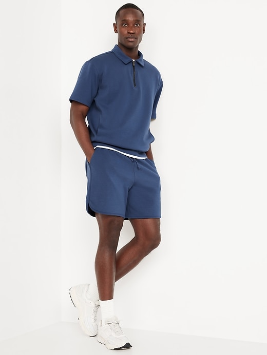 Image number 3 showing, Dynamic Fleece Quarter-Zip Polo