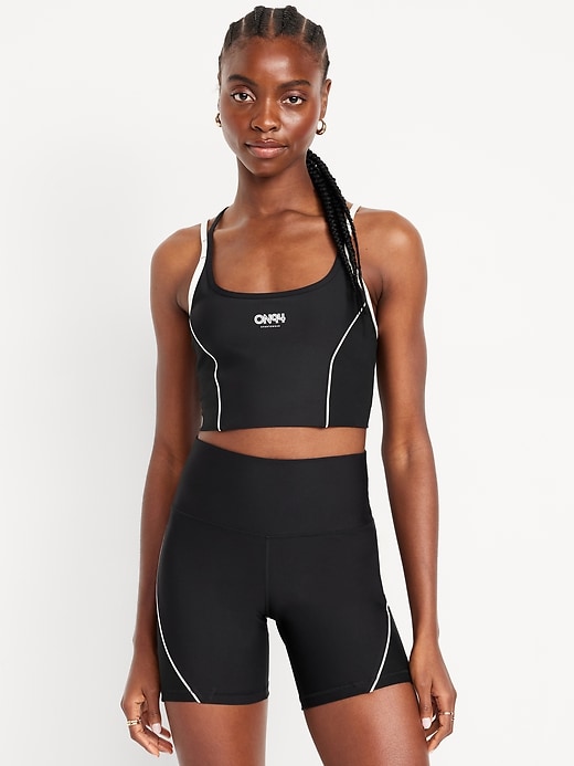 Image number 1 showing, Light Support PowerSoft Longline Sports Bra