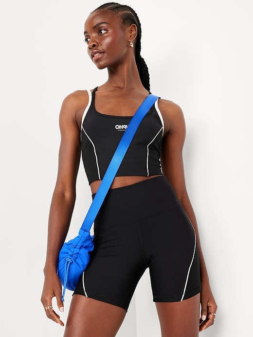 Image number 3 showing, Light Support PowerSoft Longline Sports Bra