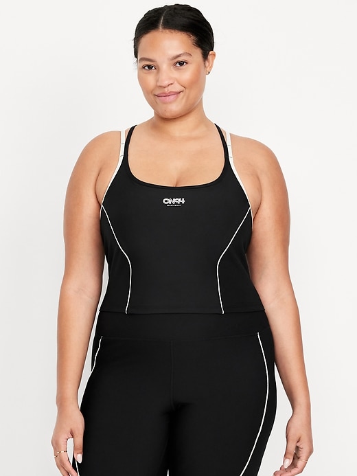 Image number 7 showing, Light Support PowerSoft Longline Sports Bra