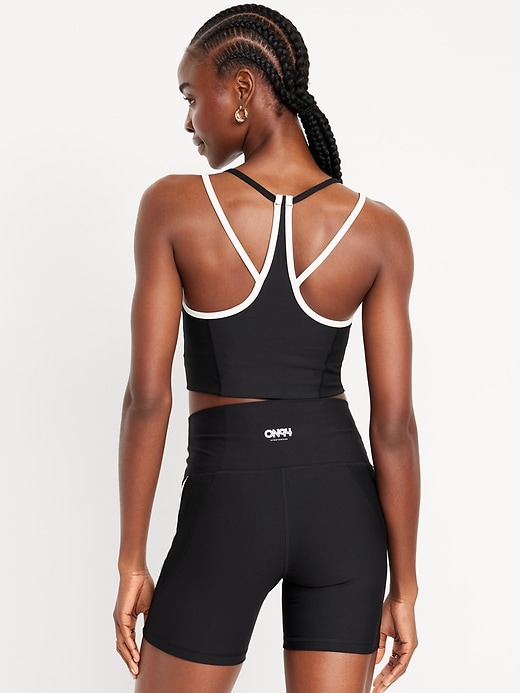 Image number 2 showing, Light Support PowerSoft Longline Sports Bra