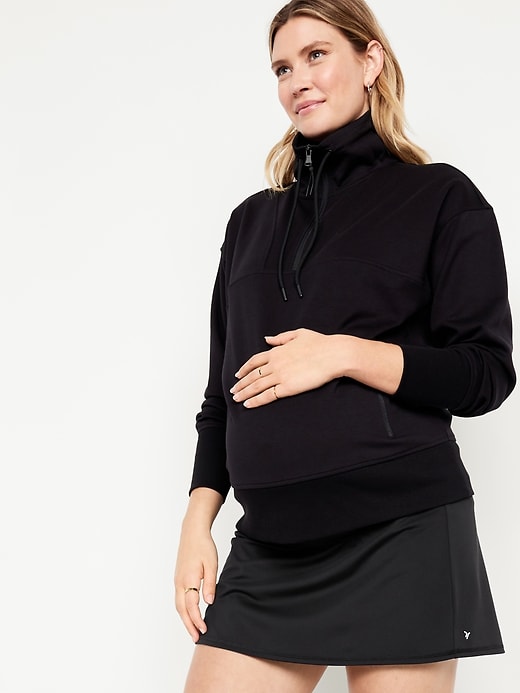 Image number 3 showing, Maternity Rollover-Waist StudioSmooth Skort