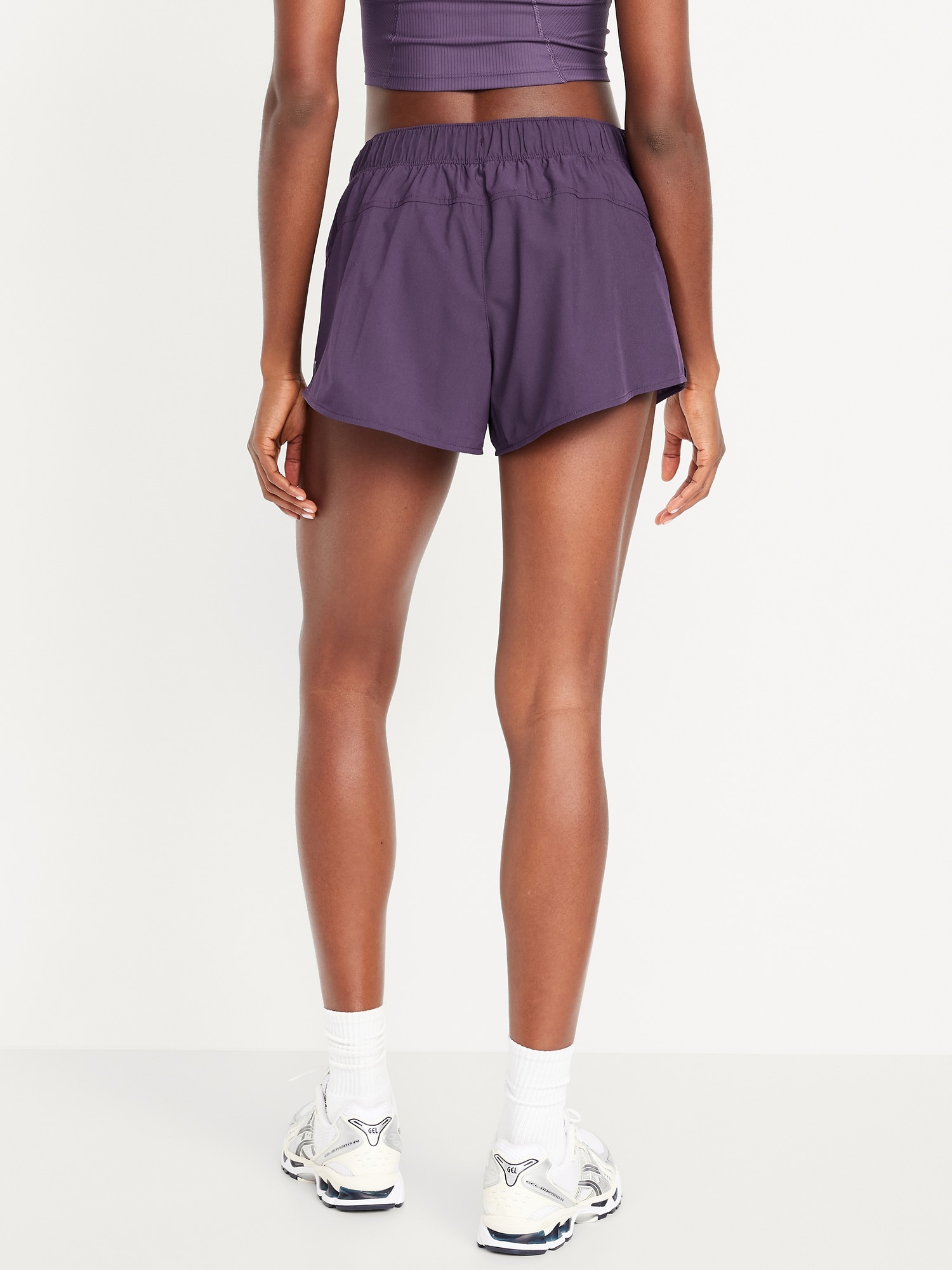 Mid-Rise StretchTech Run Shorts -- 3-inch inseam