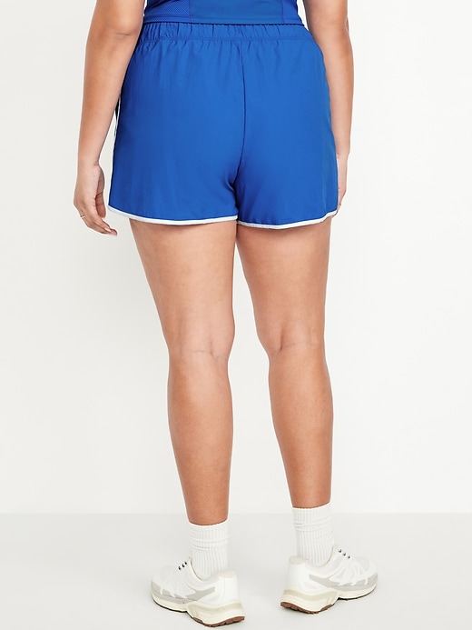 Image number 7 showing, Mid-Rise Woven Run Shorts