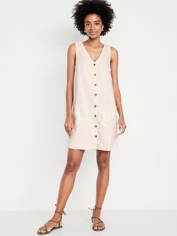 ワンピース [fletta] Sleeveless button mini dress image_57aa6909-a109-438c-9a83-