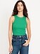 Crop Rib-Knit Tank Top - image 2