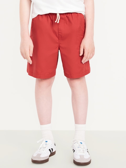 Above Knee Twill Pull-On Shorts for Boys