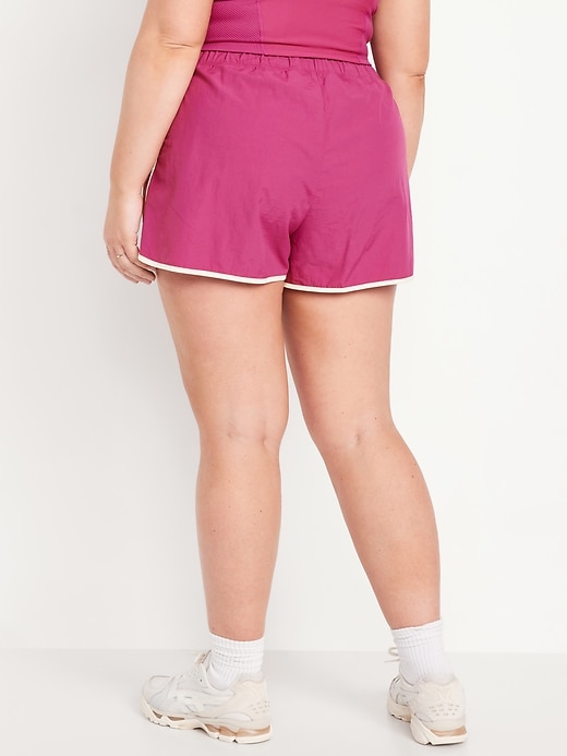 Image number 7 showing, Mid-Rise Woven Run Shorts