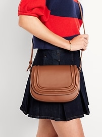 Image number 2 showing, Saddle Crossbody Bag