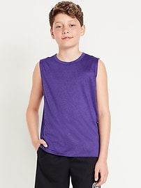Image number 1 showing, CloudMotion Performance Tank Top for Boys