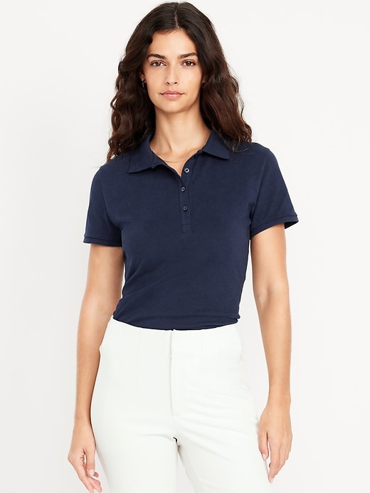 Image number 1 showing, Uniform Pique Polo
