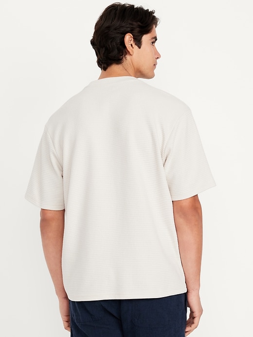 Image number 2 showing, Heavyweight Crew-Neck Waffle T-Shirt