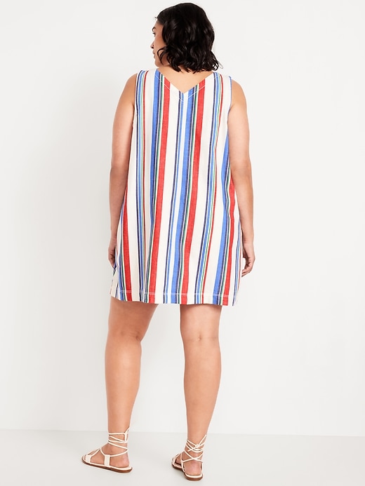 Image number 8 showing, Sleeveless Button-Front Mini Dress