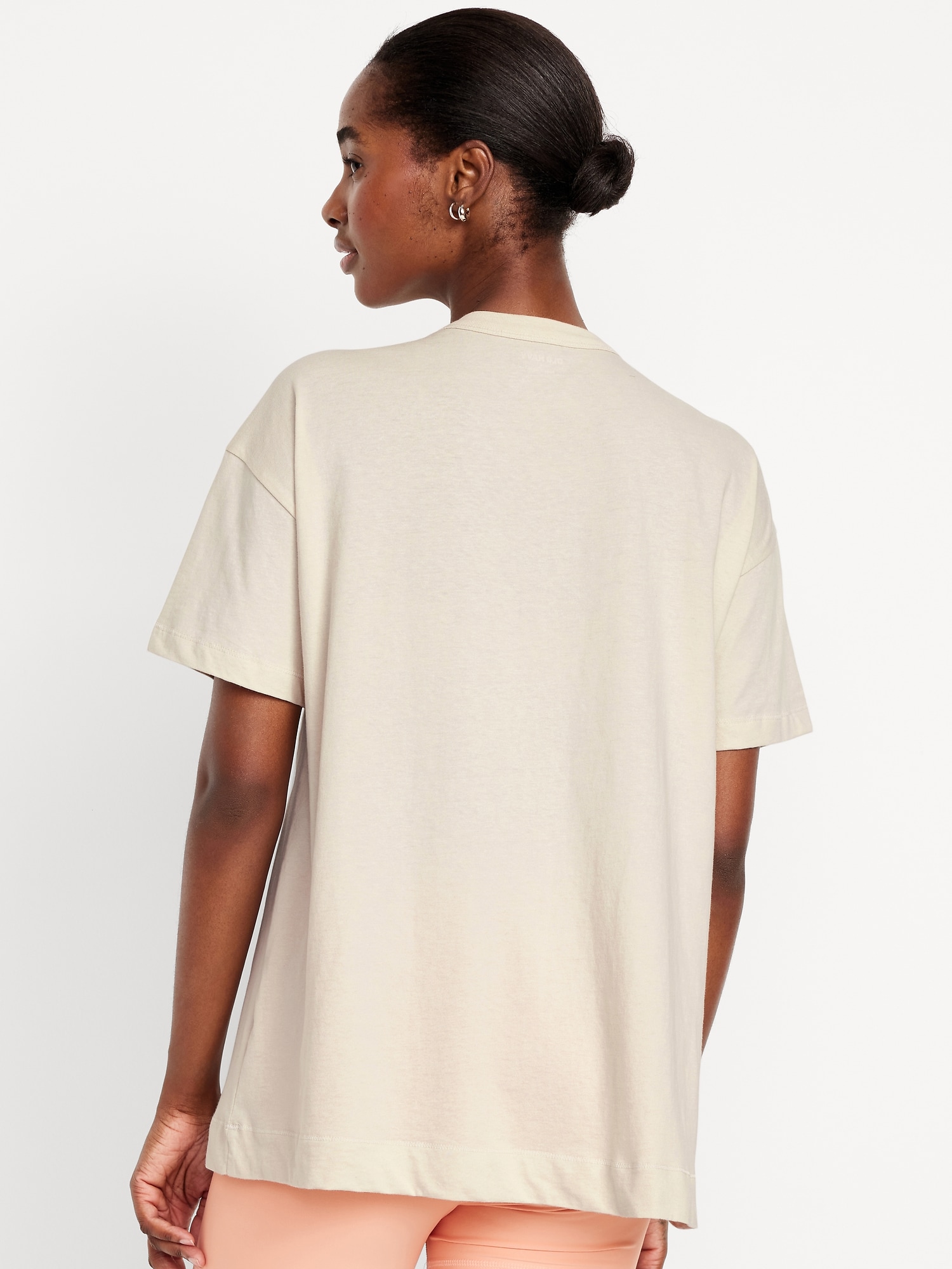 Oversized EveryWear Graphic Tunic T-Shirt | Old Navy