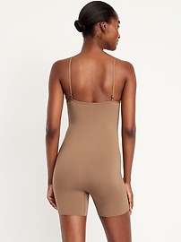 Image number 2 showing, Seamless Cami Short Bodysuit