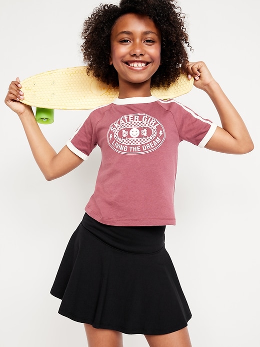 Image number 3 showing, High-Waisted Skort for Girls