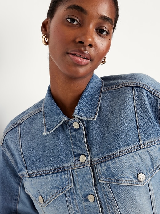 Image number 6 showing, Cropped Jean Jacket