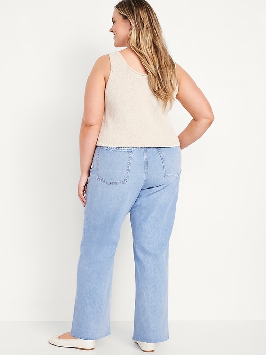 Image number 8 showing, Extra High-Waisted Wide-Leg Jeans