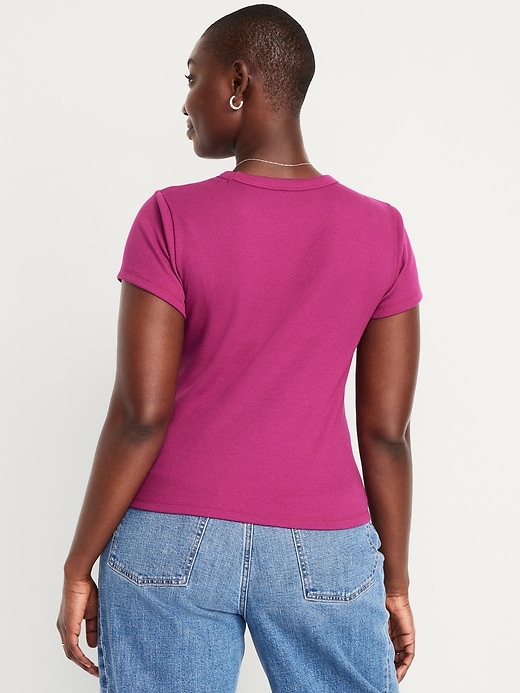 Image number 5 showing, Snug Crop T-Shirt