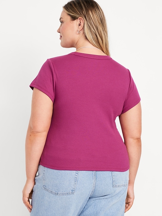 Image number 7 showing, Snug Crop T-Shirt