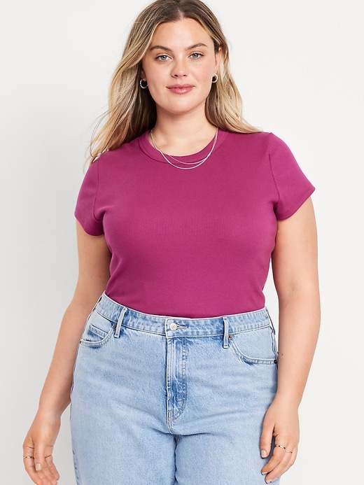 Image number 6 showing, Snug Crop T-Shirt