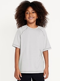 Image number 1 showing, Short-Sleeve Go-Dry Cool Performance T-Shirt for Boys