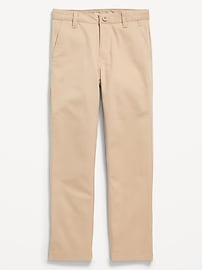 Image number 1 showing, Slim School Uniform Chino Pants for Boys