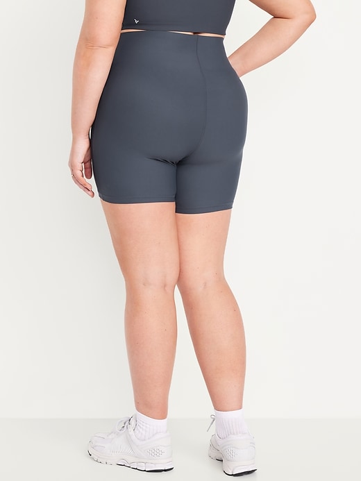 Image number 7 showing, Extra High-Waisted PowerSoft Sculpt Biker Shorts -- 6-inch inseam