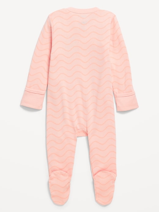 Image number 2 showing, Disney© 2-Way-Zip Sleep & Play Footed One-Piece for Baby