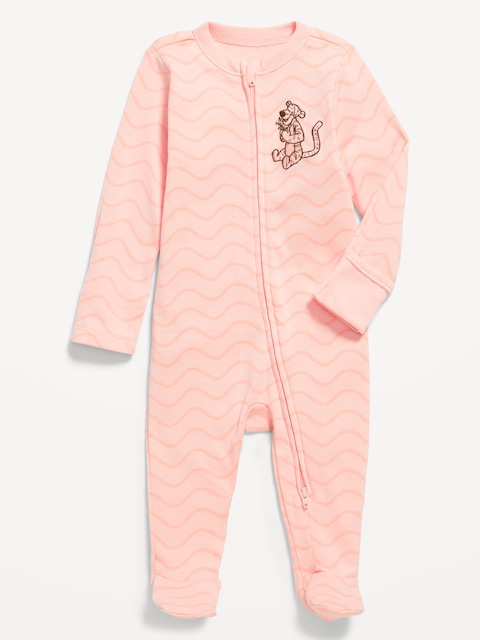 Disney© 2-Way-Zip Sleep & Play Footed One-Piece for Baby - Tigger