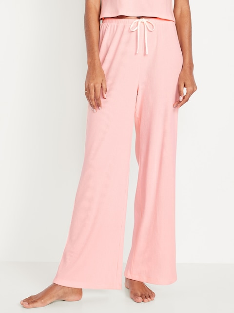 High-Waisted Slouchy Lounge Pants