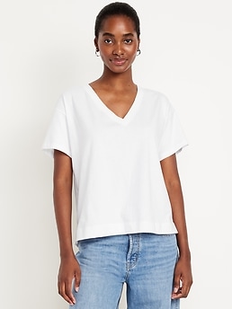 Vintage V-Neck T-Shirt - image 3