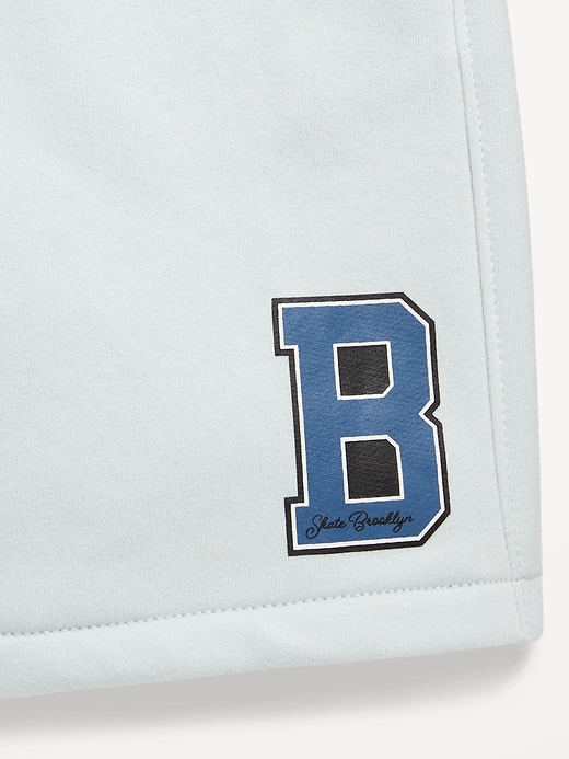 Image number 6 showing, Fleece Jogger Shorts for Boys (At Knee)