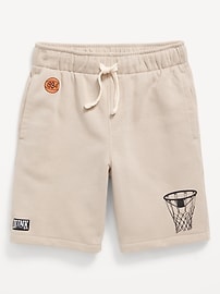 Image number 3 showing, Fleece Jogger Shorts for Boys (At Knee)