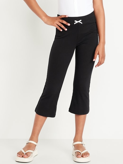 Image number 1 showing, High-Waisted Kick Flare Leggings for Girls