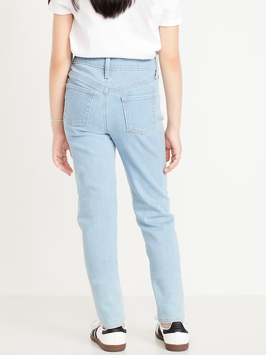 Image number 2 showing, High-Waisted Rockstar 360° Stretch Knee-Patch Jeggings for Girls