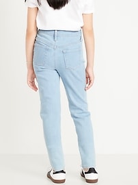 Image number 2 showing, High-Waisted Rockstar 360° Stretch Knee-Patch Jeggings for Girls