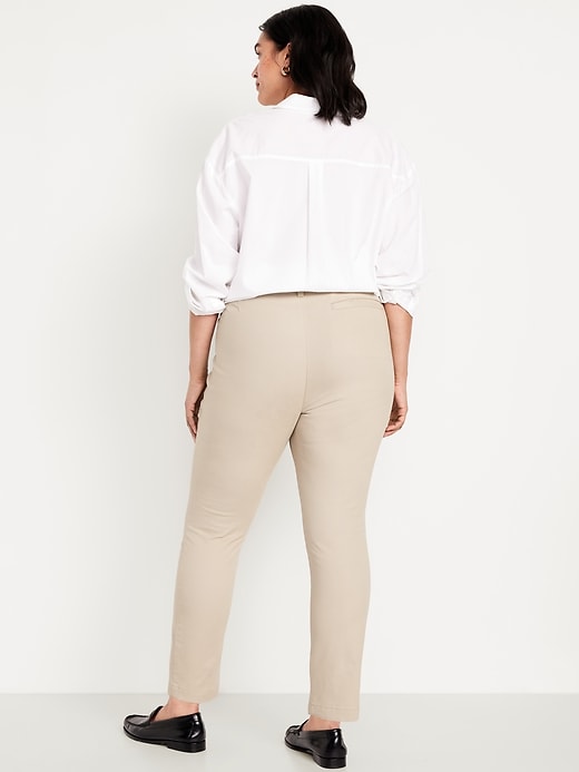 Image number 9 showing, High-Waisted Uniform Skinny Pants