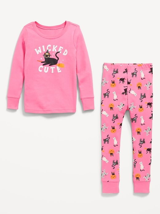Image number 2 showing, Printed Snug-Fit Pajama Set for Toddler & Baby